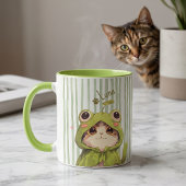 Mug Nom simple moderne et photo de l'animal de compagn