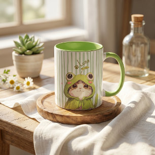Mug Nom simple moderne et photo de l'animal de compagn