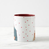 Mug Nom simple moderne et photo de l'animal de compagn (Centre)