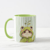 Mug Nom simple moderne et photo de l'animal de compagn (Gauche)