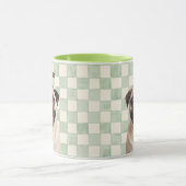 Mug Nom simple moderne et photo de l'animal de compagn (Centre)