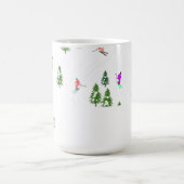 Mug Nom Skieurs alpins Ski Illustration Skier (Centre)