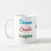 Mug Nom sur Dream Create Inspire 11oz (Gauche)