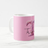 Mug Nom T Cozy Violet Rose (Devant gauche)