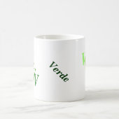 Mug - Nom vert et initiales (Centre)