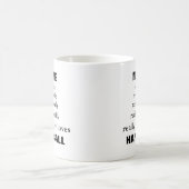 Mug Nom vraiment aime les amours Objet Handball (Centre)