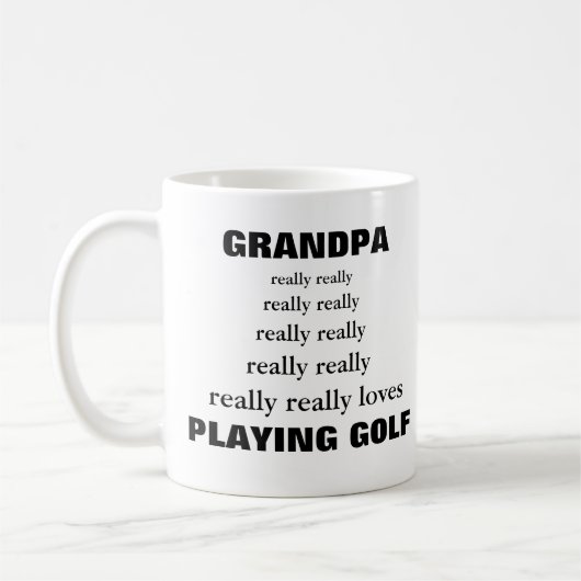 Mug Nom vraiment aime (ou aime) Sujet (Gauche)