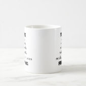 Mug Nom vraiment aime vraiment Objet clôtures (Centre)
