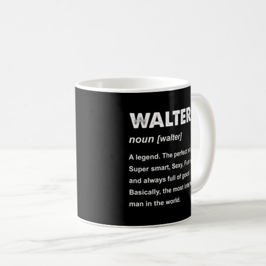 Mug Nom Walter (Devant droit)