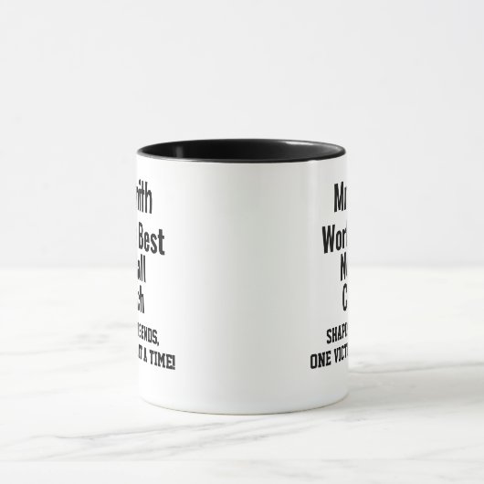 Mug Nom, Worlds Best Netball Coach (Centre)