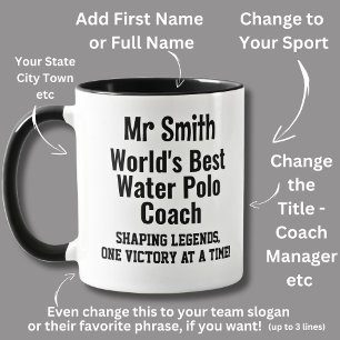 Mug Nom, Worlds Best Water Polo Coach