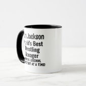 Mug Nom, Worlds Best Wrestling Team Manager (Devant gauche)