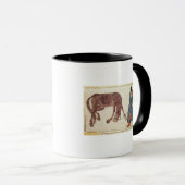 Mug Nomade mongol prenant son cheval à l'eau (Devant droit)