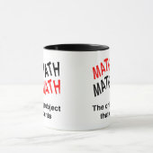 Mug Nombre de maths Wavy (Centre)