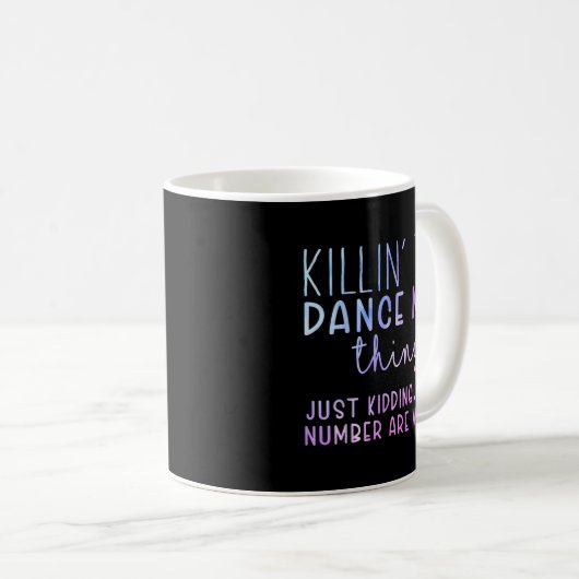 Mug Nombre Sommes-Nous Fun Danser Maman Danser Fête De (Devant droit)