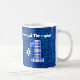 Mug Nombre V04 de PHYSIOTHÉRAPEUTE du numéro un