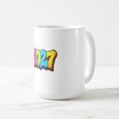 Mug Nombres colorés 2027 (Devant droit)