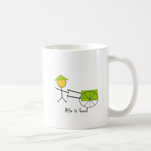 Mug Nombreux est le bon Rickshaw (Droite)