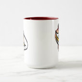 Mug Nombreux visages (illusion optique) (Centre)