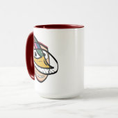 Mug Nombreux visages (illusion optique) (Devant gauche)