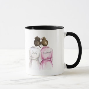 Mug Nomenclature de petit pain de Br de jeune mariée