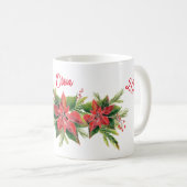 Mug nominatif de Noël (Devant droit)