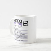 Mug Nomination de dossier de rédacteurs (Devant gauche)