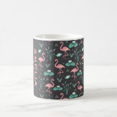 Mug Nommé motif gris mignon flamant rose (Centre)
