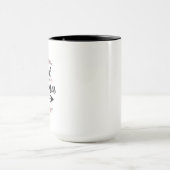 Mug Nommée Grand-mère 2025 Annonce de grossesse (Centre)
