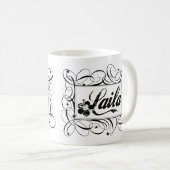 Mug Nommez Laila dans le cadre élégant d'intérieur de (Devant droit)