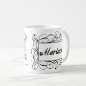 Mug Nommez Mariam dans le cadre élégant d'intérieur de (Devant droit)