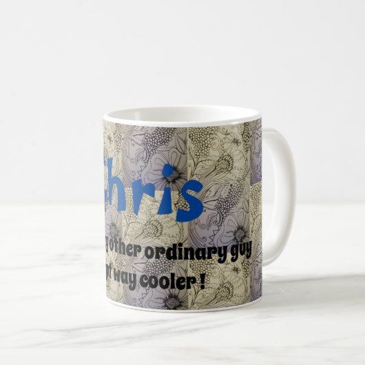 Mug - Noms (Chris) (Devant droit)