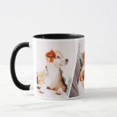 Mug Noms de 3 photos de collage multi-propriétaire d'a (Gauche)