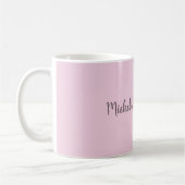 Mug Noms de couple classiques uniques professionnels (Gauche)