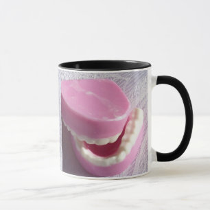 Mug noms de dentiste de dentiers de dents de
