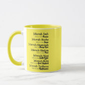 Mug Noms de Jéhovah (Gauche)