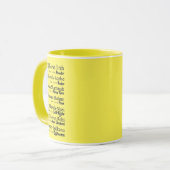 Mug Noms de Jéhovah (Devant gauche)