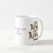 Mug Noms de Jésus Christ Le Roi des Rois Bible (Devant droit)