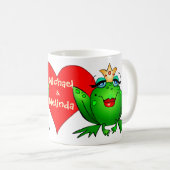 Mug Noms de l'amour de la princesse grenouille prince (Devant droit)