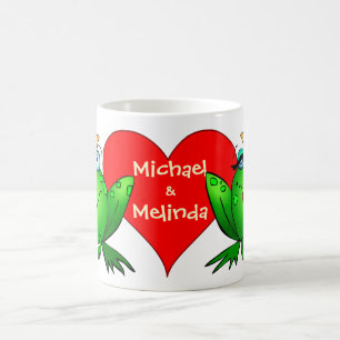 Mug Noms de l'amour de la princesse grenouille prince