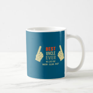 Mug Noms de l'oncle ayant déjà touché le doigt de la n
