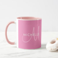 Noms de Modèle personnalisables Monogramme initial