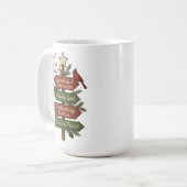 Mug Noms de Noël chrétien de Jésus (Devant gauche)