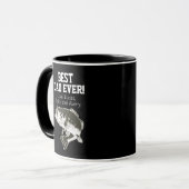 Mug Noms de pêche des bars de Fête des pères (Devant gauche)