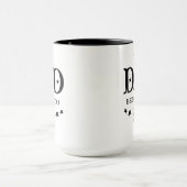 Mug Noms d'enfants personnalisés Papa (Centre)