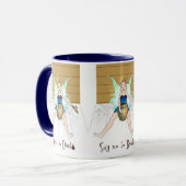 Mug Non à la poussière (couleur) (Devant gauche)