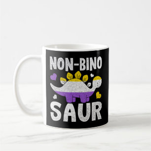 Mug Non Bino Saur Dinosaur Aagender Non Binary