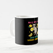 Mug Non Ce N'Était Pas Facile Citron Paisible Squeezy (Devant gauche)