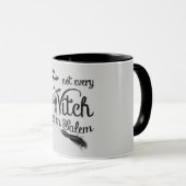 Mug Non chaque sorcière habite à Salem Halloween (Devant droit)