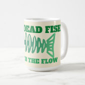 Mug Non Conformiste - Ne Pas Aller Avec Le Flux (Devant droit)